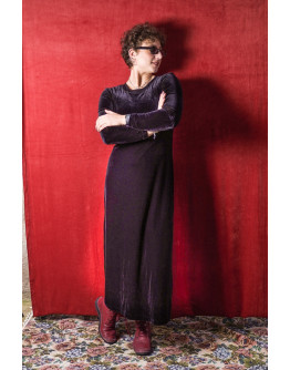 Vintage velvet dress M