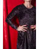 Vintage βελούδινο φόρεμα S