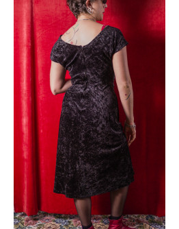 Vintage velvet dress M