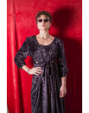 Vintage velvet dress M