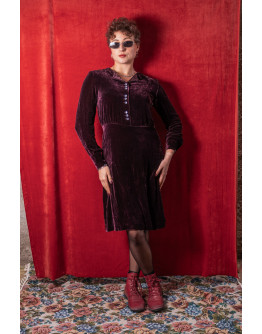 Vintage silk dress M