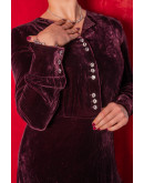 Vintage silk dress M