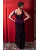 Vintage velvet dress S