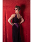 Vintage velvet dress S