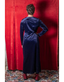 Vintage βελούδινο φόρεμα M