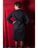 Vintage woolen dress L