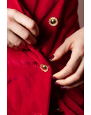 Vintage velvet dress S