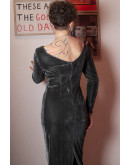 Vintage velvet dress M