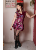 Vintage satin dress S