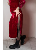 Vintage velvet dress S