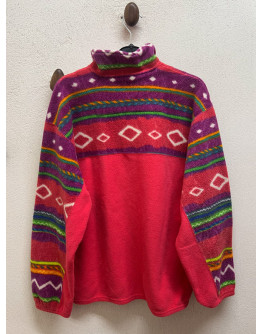 Vintage fleece top L