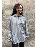 Vintage unisex φλις τοπ L-XL