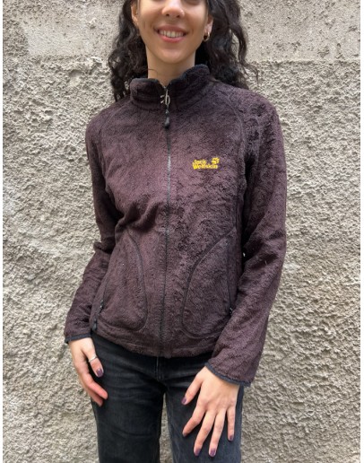 Vintage φλις ζακέτα Jack Wolfskin M