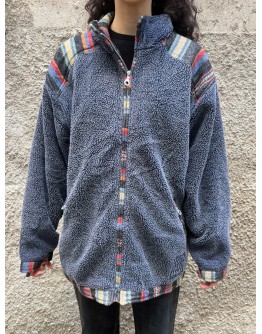Vintage unisex φλις ζακέτα XL-XXL