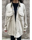 Vintage unisex φλις ζακέτα XL