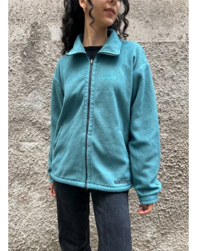 Vintage unisex φλις ζακέτα L