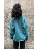 Vintage unisex φλις ζακέτα L