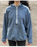 Vintage unisex φλις ζακέτα L