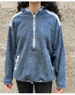 Vintage unisex φλις ζακέτα L