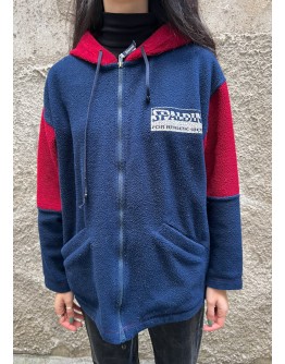 Vintage unisex φλις ζακέτα S