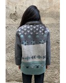 Vintage fleece jacket M-L