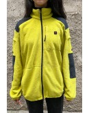 Vintage unisex φλις ζακέτα M-L