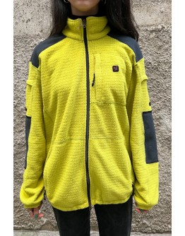 Vintage unisex φλις ζακέτα M-L