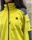 Vintage unisex φλις ζακέτα M-L