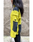 Vintage unisex φλις ζακέτα M-L