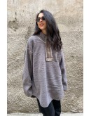 Vintage unisex φλις τοπ XL
