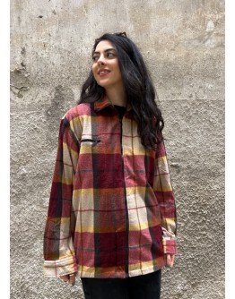 Vintage unisex φλις ζακέτα L