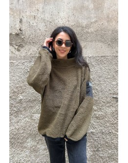 Vintage fleece top L