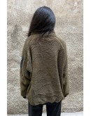 Vintage fleece top L