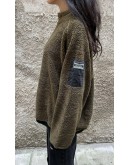 Vintage fleece top L