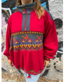Vintage unisex φλις τοπ XL