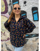 Vintage unisex φλις τοπ M