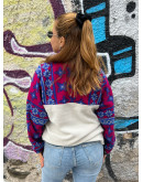 Vintage unisex φλις τοπ M-L