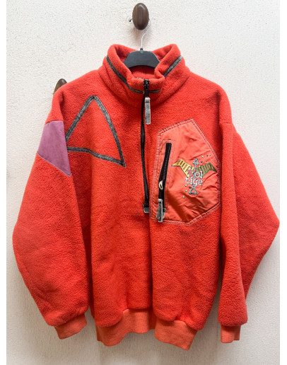 Vintage fleece top S-M