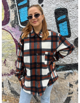 Vintage unisex fleece flannel XL