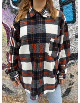 Vintage unisex fleece flannel XL