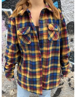 Vintage unisex fleece flannel XL