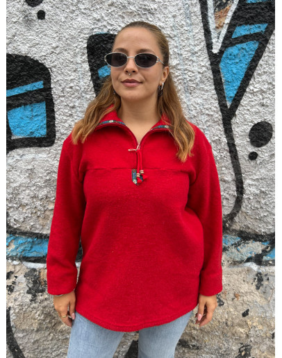 Vintage fleece top M