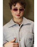 Vintage unisex φλις flannel L