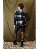 Vintage unisex fleece vest M