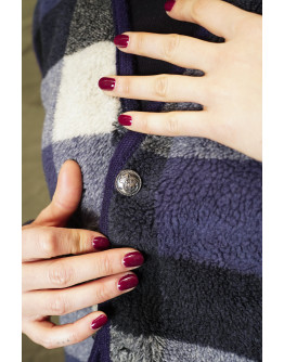 Vintage unisex φλις γιλέκο Μ