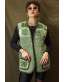 Vintage unisex φλις γιλέκο XL