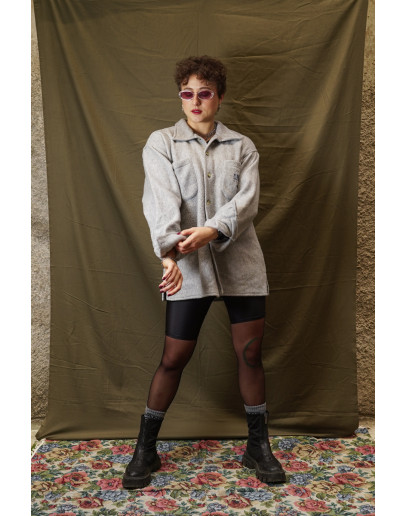 Vintage unisex φλις flannel L