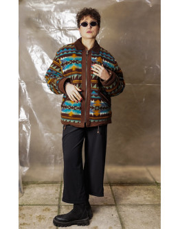 Vintage φλις jacket Μ