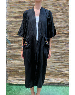 Vintage asian robe with embroidery