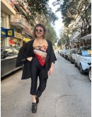 Vintage μεταξωτό ιαπωνικό κιμονό